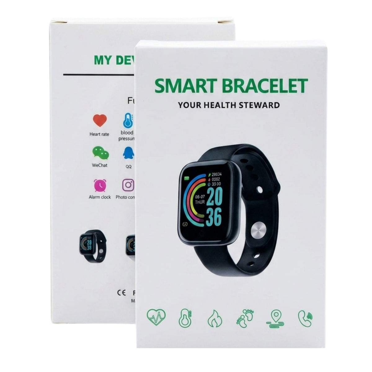 Y68 Fitness Smart Bracelet