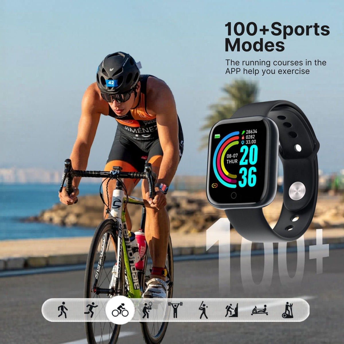 Y68 Fitness Smart Bracelet