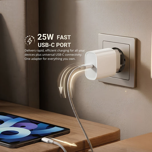 25W Superfast USB-C Adapter